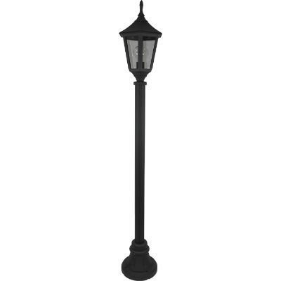 Ibiza Black Garden Pole Light Lightingplus