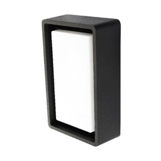 FRAME 11W 4000K BLACK LED EXTERIOR WALL LIGHT