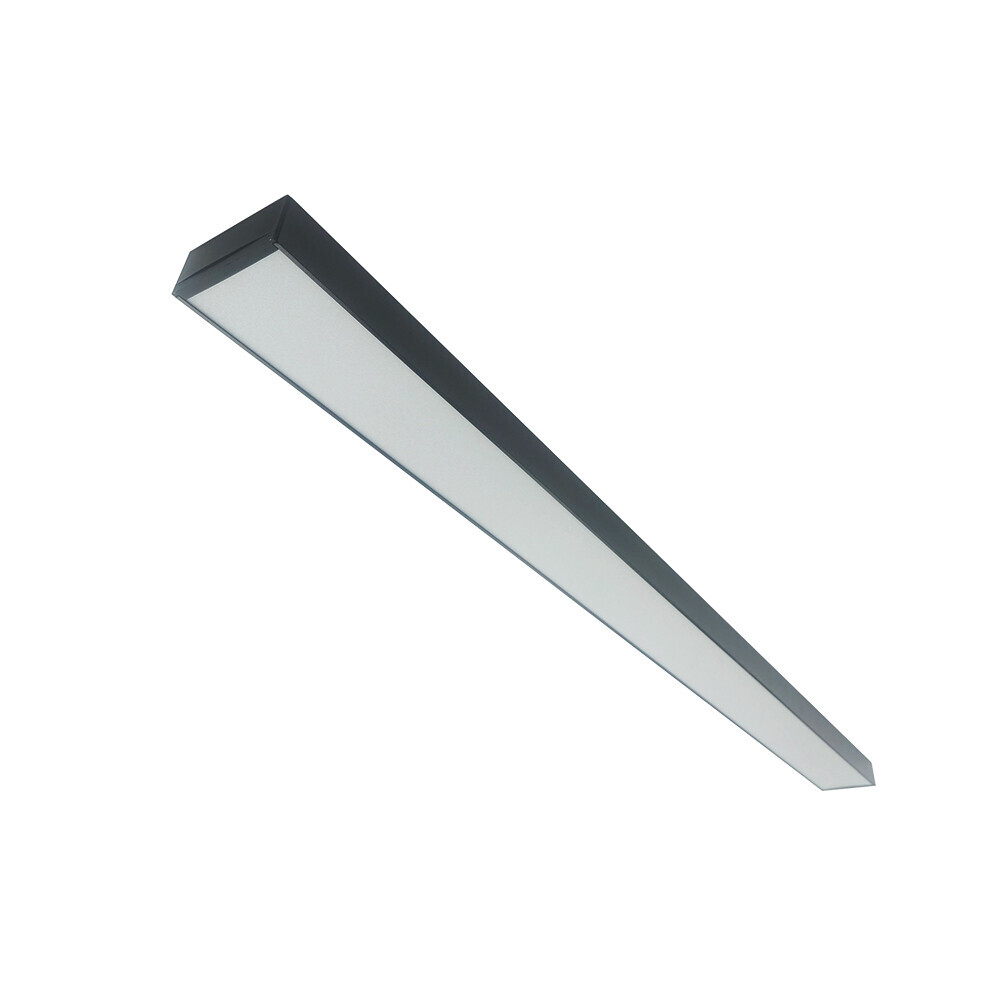 VANA.2 120 BLACK 40W LED BATTEN (CCT) Lightingplus