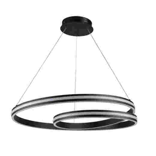 ELMO 55W CCT SANDY BLACK 70CM LED PENDANT