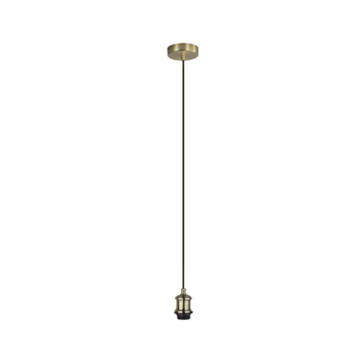 ALBANY ANTIQUE BRASS/BLACK SUSPENSION