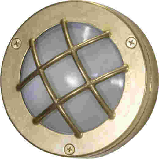 LIDO IP64 BRASS EXTERIOR BUNKER LIGHT