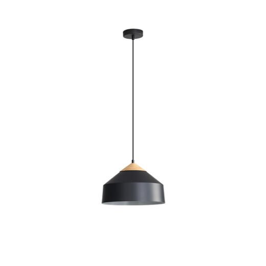 TORBEN MATT BLACK 30CM 1 LIGHT PENDANT