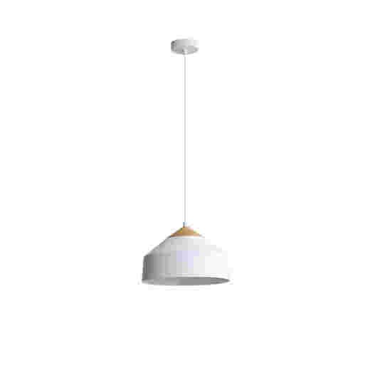 TORBEN MATT WHITE 30CM 1 LIGHT PENDANT