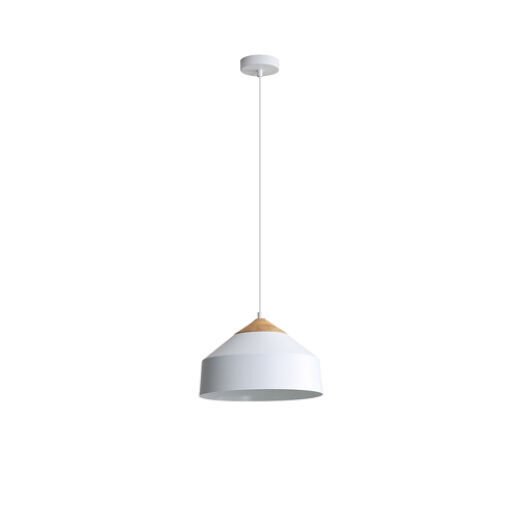 TORBEN MATT WHITE 30CM 1 LIGHT PENDANT