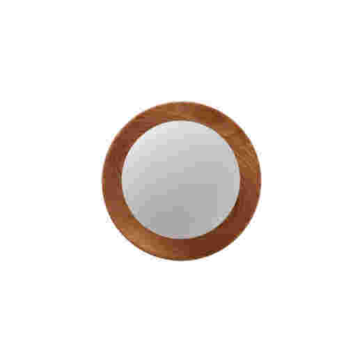 PORTO RED OAK/BRUSHED BRASS WALL LIGHT