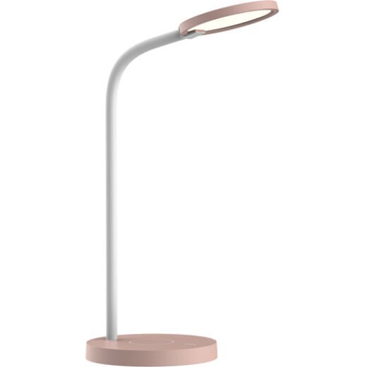 LICA 5.5W 4000K PINK LED QI DESK LAMP