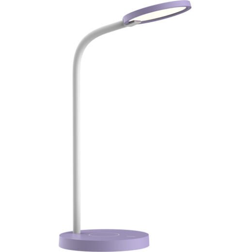 LICA 5.5W 4000K PURPLE LED QI DESK LAMP