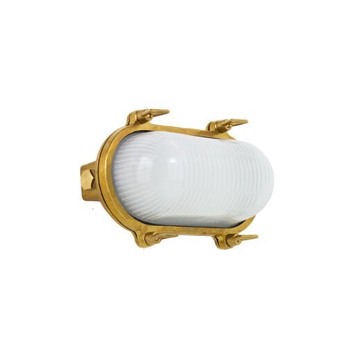 LIDO IP64 BRASS EXTERIOR BULKHEAD