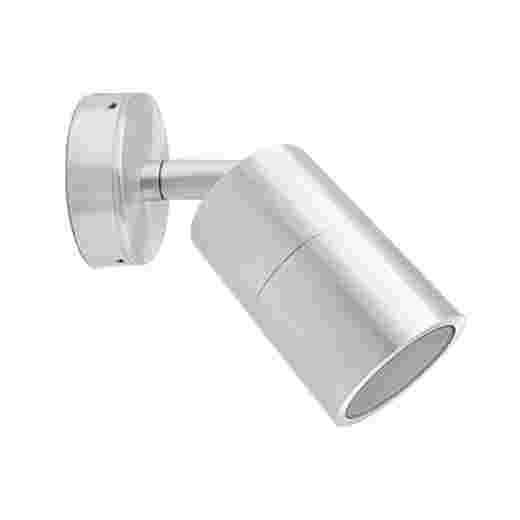 MAZO IP65 BRUSHED ALUMINIUM EXTERIOR WALL LIGHT
