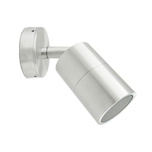 MAZO IP65 BRUSHED ALUMINIUM EXTERIOR WALL LIGHT
