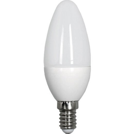 LED C37 5.5W E14 WARM WHITE OPAL CANDLE LAMP