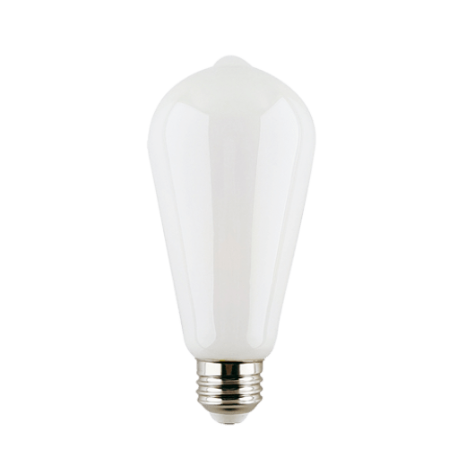 LED ST64 8W E27 WARM WHITE OPAL DIMMABLE LAMP