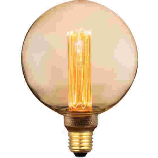 LED G125 4W E27 1800K WARM WHITE CLEAR AMBER CLASSIC LAMP