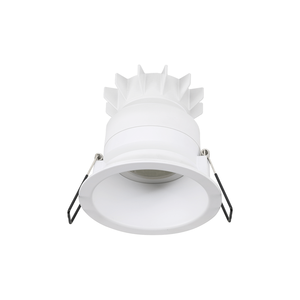 Rome LED Downlight - 8.1W 3000K IP44 White | Lightingplus - Lightingplus