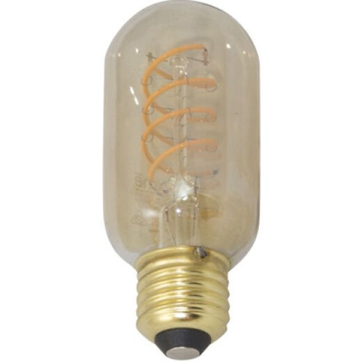 LED T45 5W E27 2000K WARM WHITE CLEAR SPRIAL FILAMENT LAMP