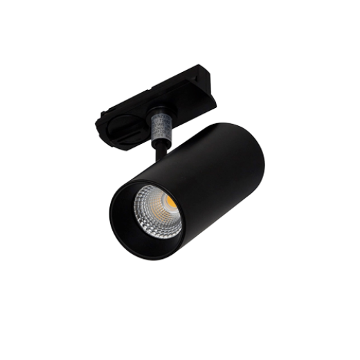 NOVARA 6W 3000K BLACK LED TRACK SPOT