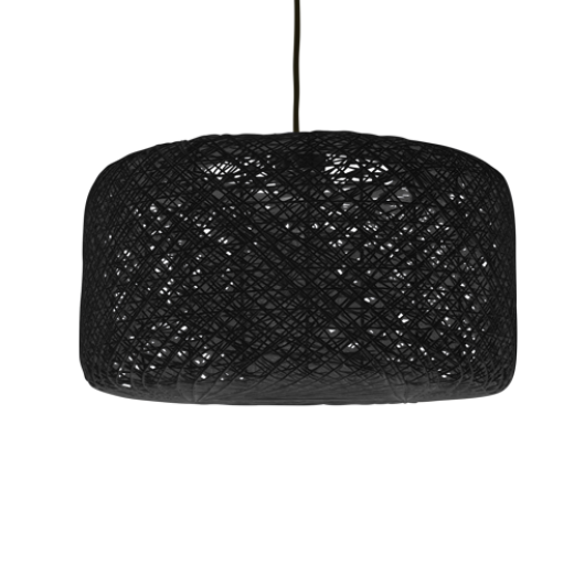 NUSA BLACK 40CM STRING SHADE