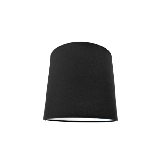 BLACK 8-9-8 FABRIC SHADE