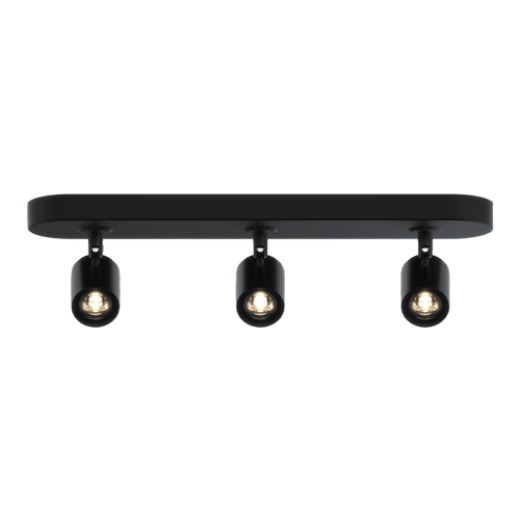 APEX 15W CCT BLACK 3 LIGHT LED SPOTLIGHT