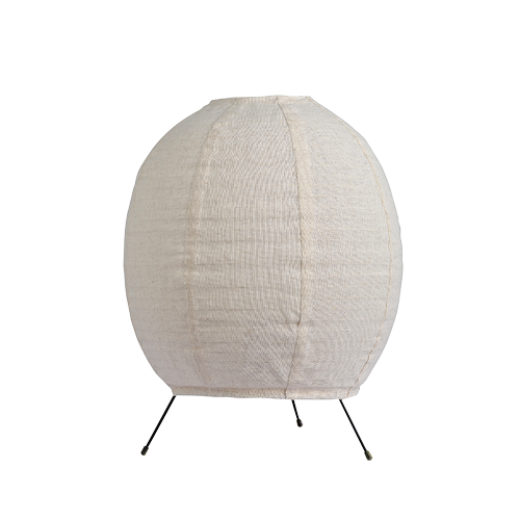 NARA IVORY LINEN 27CM TABLE LAMP