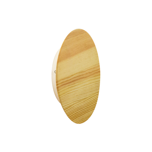 DYSK 8W CCT WOOD/WHITE 20CM LED WALL LIGHT