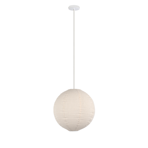 NARA IVORY LINEN 40CM ROUND SHADE
