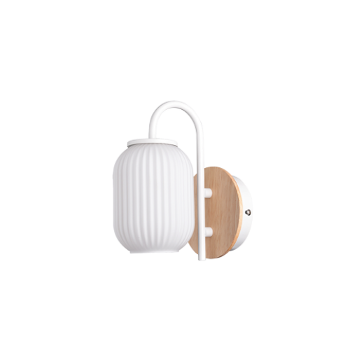SKAGEN WOOD/WHITE WALL LIGHT