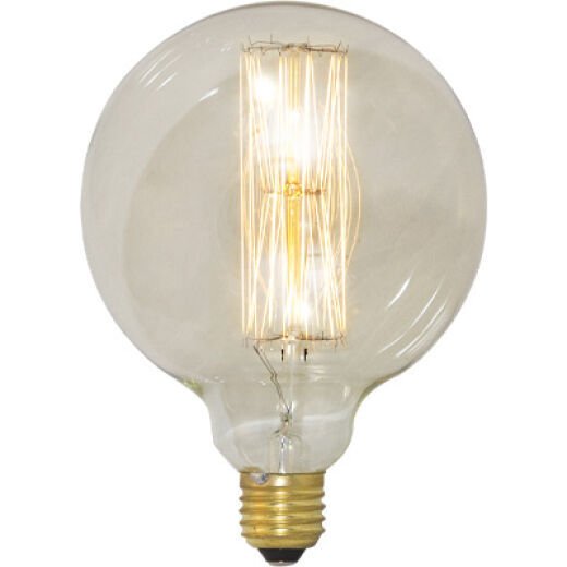 INCANDESCENT G125 40W E27 1800K CLEAR DIMMABLE VINTAGE LAMP