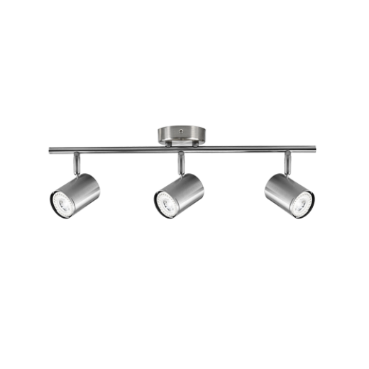 BARIL.2 BRUSHED CHROME 3 BAR SPOTLIGHT