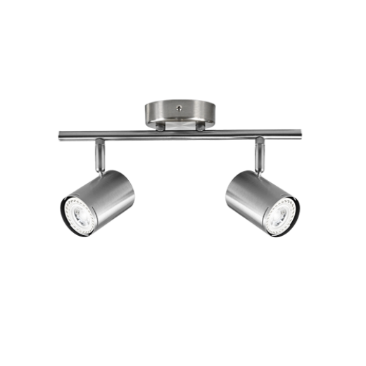 BARIL.2 BRUSHED CHROME 2 BAR SPOTLIGHT