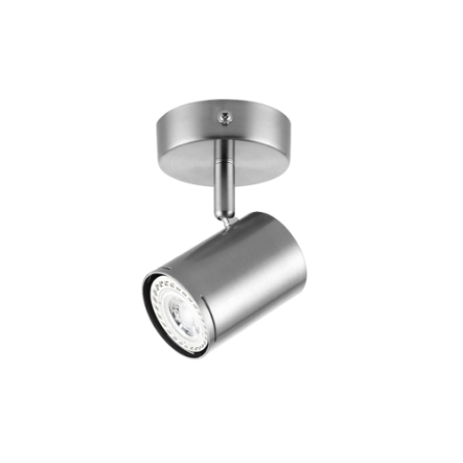 BARIL.2 BRUSHED CHROME 1 LIGHT SPOTLIGHT