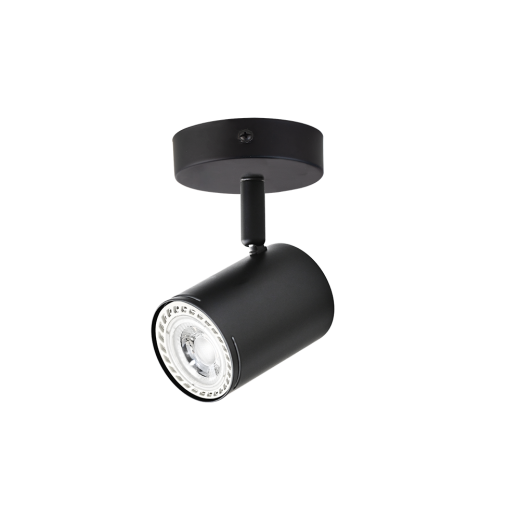 BARIL.2 BLACK 1 LIGHT SPOTLIGHT
