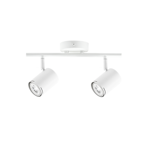 BARIL.2 WHITE 2 BAR SPOTLIGHT