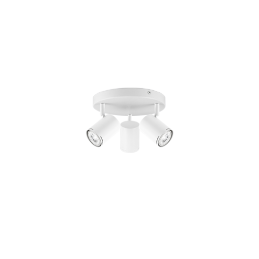 BARIL.2 WHITE 3 PAN SPOTLIGHT