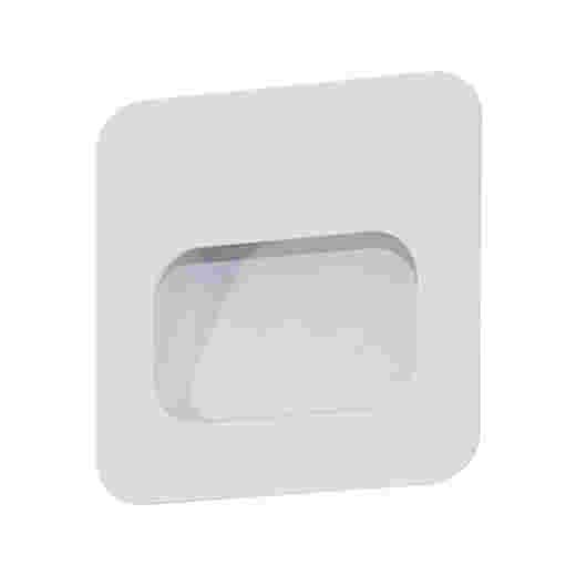FORO 1.2W 2700K WHITE SQUARE LED RECESSED WALL LIGHT