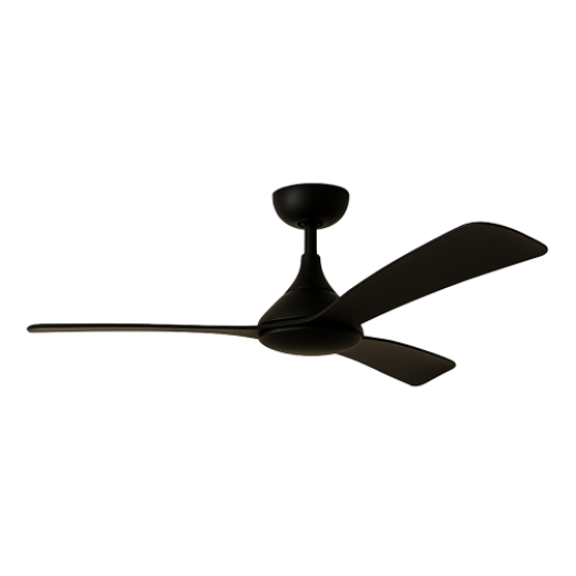 CARRARA 24V MOTOR BLACK 132CM DC CEILING FAN