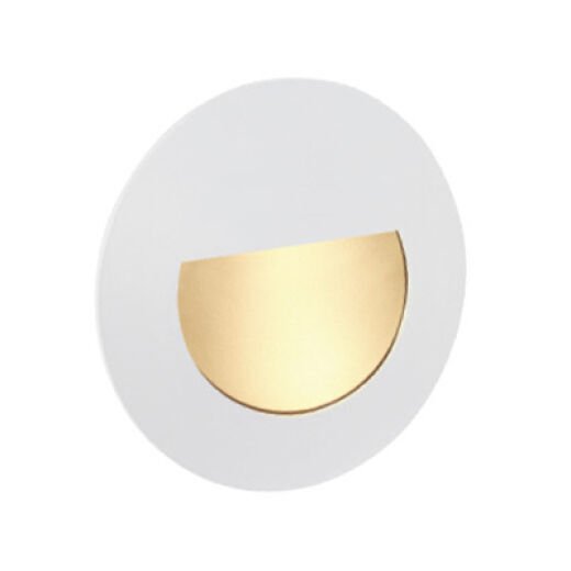 FORO 1.2W 2700K WHITE ROUND LED RECESSED WALL LIGHT