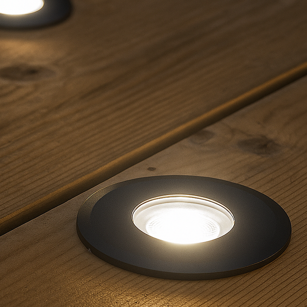 ACIMA.2 BLACK (SS316) IP67 MR11 INGROUND UPLIGHT - Lightingplus