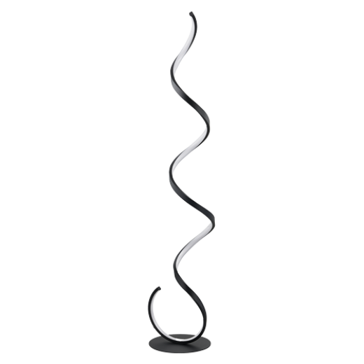 FLOW 22W CCT SANDY BLACK LED FLOOR LAMP