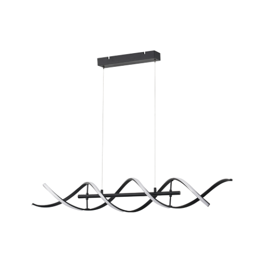 HELION 38W CCT BLACK 104CM LED PENDANT
