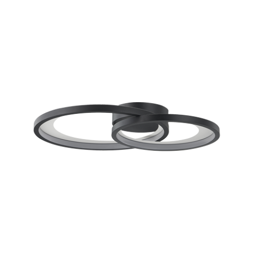 IONIC 30W CCT.BLACK/WHITE 59CM LED CTC