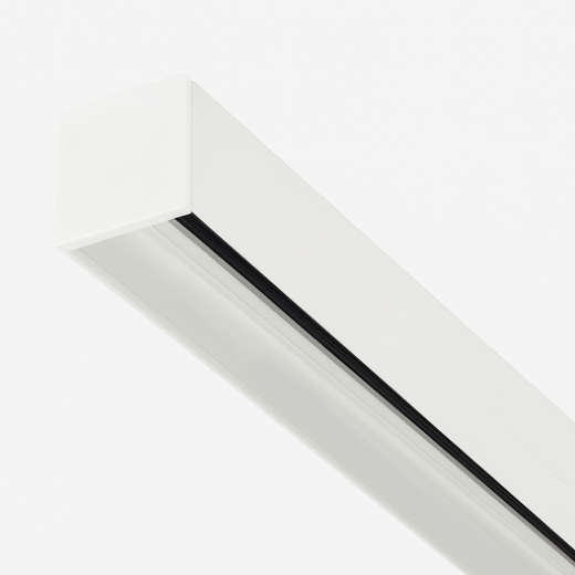RAIL 2M SINGLE CIRCUIT WHITE TRACK