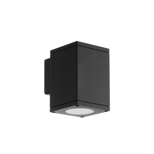 BRIXTON 1 LIGHT BLACK EXTERIOR WALL LIGHT