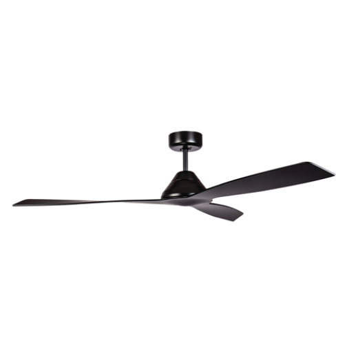 BALI 24V BLACK 130CM DC CEILING FAN