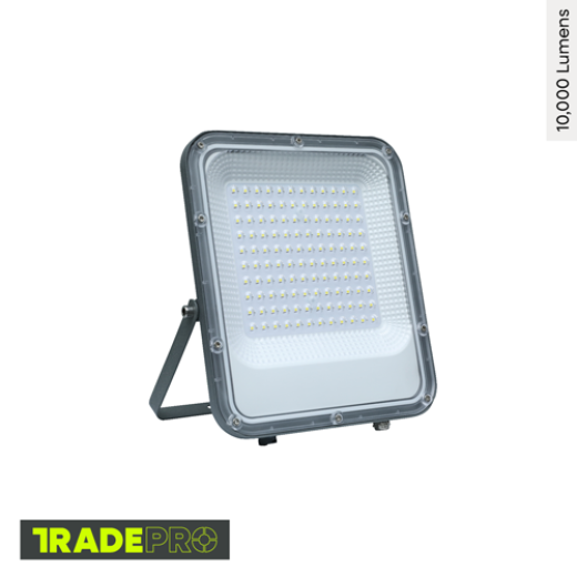 QUAD 100W 4000K IP65 BLACK LED FLOODLIGHT