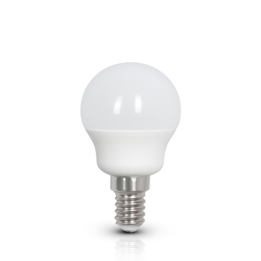 LED G45 FANCY ROUND 9W E14 WARM WHITE OPAL LAMP
