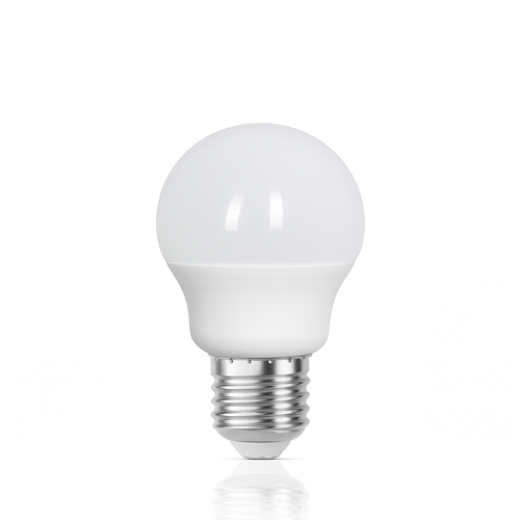 LED G45 FANCY ROUND 5.5W E27 COOL WHITE OPAL LAMP