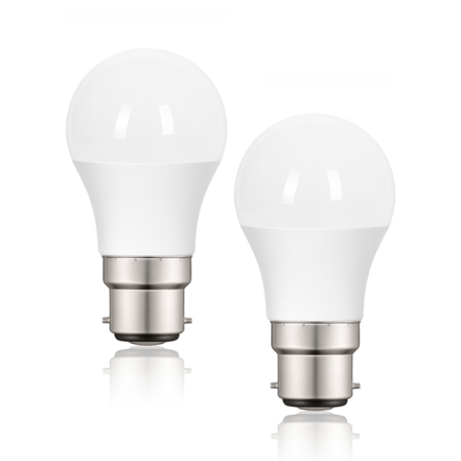 LED A60 9W B22 3000K TWIN PACK