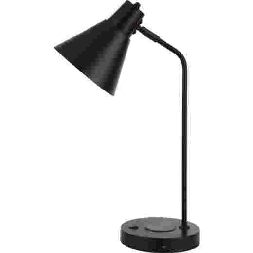 TARGA BLACK QI DESK LAMP